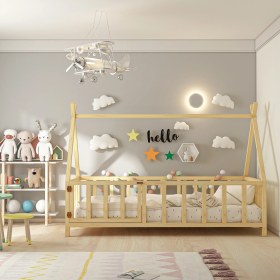 Resim Givayo Wood's Joy Montessori Yatak Kapılı 90*190 