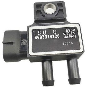 Resim Isuzu D-max Damx Mux 8983314120 Egzoz Dpf Basınç Sensörü Siyah 