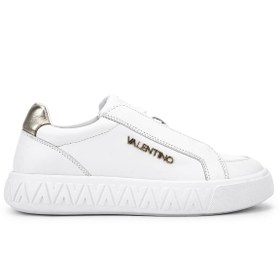 Resim Mario Valentino Kadın Hakiki Deri Beyaz Sneakers & Spor Ayakkabı 