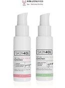 Resim Skin401 renk eşitleyici ve mineral filtreli güneş kremi seti 