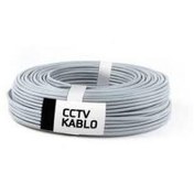 Resim Eyfel EF-C100 2+1 2x0.22 Folyolu Lüks 100 metre CCTV Kablo 