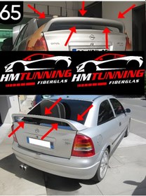 Resim Opel Astra G 3 Opc Spoiler 