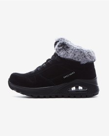 Resim SKECHERS Uno Rugged Kadın Siyah Kar Botu 167433 Blk 