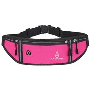 Resim Jeehugo Spor Fanny Pack Su Geçirmez Ultra İnce Mini Bel Çantası, Kulaklık Delikli, Spor Ve Outdoor Kullanıma Uygun, Cinsiyere Özel Olmayan, Telefon Taşıma, Pembe Pembe 