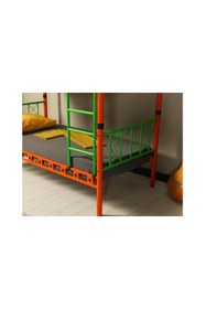 Resim mobilyabazari Gold Metal Ferforje Tek Kişilik Ranza 90*190 Cm 