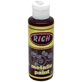 Resim Rich Akrilik Boya Metalik 120 CC Kızıl Kahve 0765 