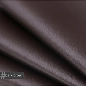Resim Self-adhesive Faux Leather Repair Patch Waterproof & Durable For Car Seats Dark Brown 70x50cm 