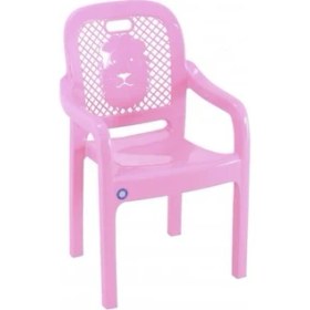 Resim Sağlam Plastik Mandella Rubi Çocuk Koltuğu Pembe (1 ADET) 