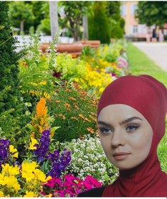Resim Boyunluklu Bone , Spor Bone , Hijab , Tesettür, Siyah , Geçmeli Hazır Bone Çok Renkli 