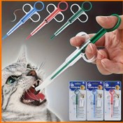 Resim 1+2 Adet Yumuşak Uçlu Evcil Hayvan İlaç Dağıtıcı - Hap ve Mama Kabı, Sızdırmaz & Çiğnemeye Dayanıklı Tasarım - Dayanıklı Plastik Bakım Aleti - Kaygılı Evcil Hayvanlar ve Yeni Sahipler İçin 