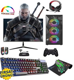Resim Gaming Game CacheX G31 AMD Ryzen3 2200G 32GB RAM 1TB SSD 27''Masaüstü Bilgisayar 