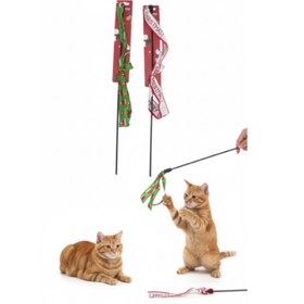 Resim TTT Yılbaşı Temalı Kedi Oyun Oltası 