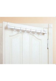 Resim Primanova Kapı Arkası Askılık Beyaz Alüminyum Paslanmaz Yapı 57Cm Çok Renkli 