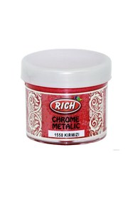 Resim 1558 Kırmızı Rich Chrome Metalik Boya 60 Ml. 
