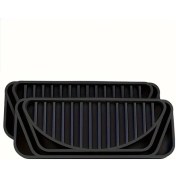 Resim Sunshine011 Siyah 2 Adet Buz Makinesi Ve Su Sebili Tepsisi, Damlama Önleyici, Sızdırmaz Kenarlı, Dayanıklı 