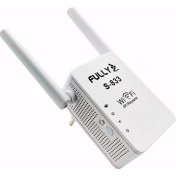 Resim Fully S-833 Priz Tipi Wifi Repeater Sinyal Güçlendirici 300 Mbps 
