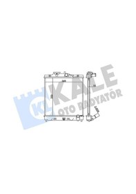 Resim Kale 368900 - Radyatör Cıvıc V-vı-crx Iıı Al/pl/brz 350 348x17 