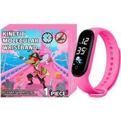 Resim Sunshine022 Pembe Elektronik Spor Bileklik, Dokunmatik Ekranlı Unisex Kol Saati Diğer 