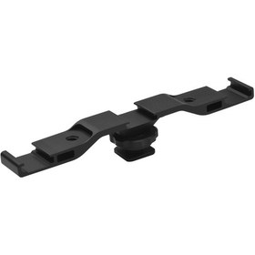 Resim Maiyame 3 Soğuk Ayakkabı Bağlantılı Metal Montaj Braketi - Mikrofon, Led Işık Ve Video Ekipmanları İçin İdeal 