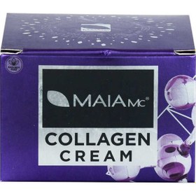 Resim Maia MC Kolajenli Vitaminli Yüz ve Boyun Cilt Bakım Kremi Collagen Cream 50 ML 