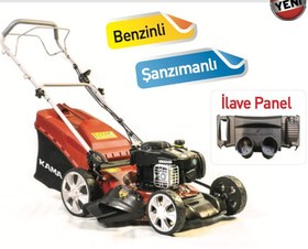 Resim Kama By Reis BMS 46 Benzinli Şanzumanlı Çim Biçme Makinası 