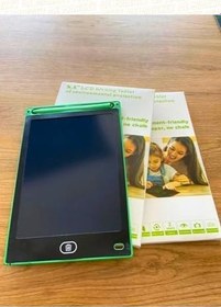 Resim NASYA grafik digital çocuk yazı tahtası çizim tableti lcd 8.5 ınc Yeşil 
