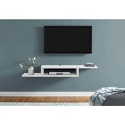 Resim Üsküp Yapı Tv Ünitesi Dekoratif Sehpa Raf 