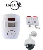 Resim Caydırıcı Kamera + Kablosuz Alarm Sistemi (LR-NG300+E11S) 
