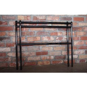 Resim Bahçe Bankı Metal Tasarım Ahşap Bank Modeli Sarı 