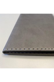 Resim Genel Markalar Romofy Oto Ruhsat Kabı Termo Deri - Araba Ruhsat Kılıfı - Araç Ruhsat Cüzdanı (Gri) 