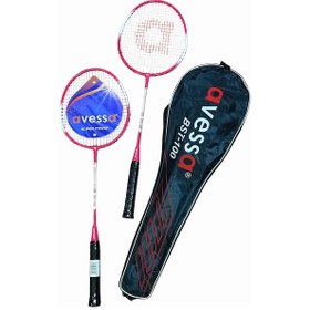 Resim Avessa Bst-100k Badmington Raket Set Kırmızı 