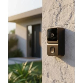 Resim Midas Toptan Home Wifi Akıllı Kapı Zili 85 Derece Geniş Açı Android Ios Uyumlu 
