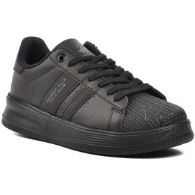 Resim Beverly Hills Polo Club Po-30162 Siyah Kadın Sneaker Beyaz-siyah 