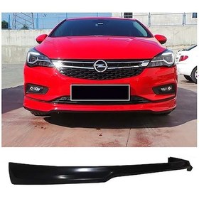 Resim Opel Astra K Sport Ön Ek Karlık Abs Plastik Mat Siyah 2015 2016 2017 2018 2019 2020 2021 Karlık+bodykit+ek 