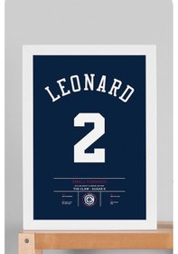 Resim Kawhi Leonard Forma Çerçeveli Tablo - Nba Los Angeles Clippers 