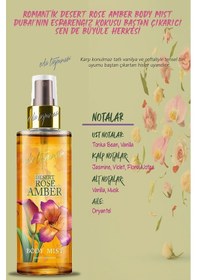 Resim Eda Taşpınar Rose Amber Body Mist Vücut Spreyi 200 ML 