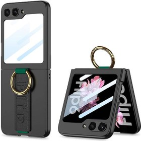 Resim Pilanix Samsung Galaxy Uyumlu Z Flip 6 Kılıf Renkli Mat Yüzüklü Katlana 