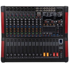 Resim DECON DMP-122FX 12 Kanal 650w Power Mixer 12 Kanal 1500w Power Mikser 