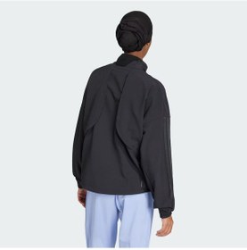 Resim Adidas Black Kadın Eşofman Üstü Pacer W Jacket Iw8167 001 