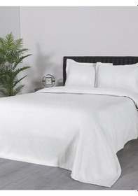 Resim Yatak Örtüsü Marisa Nefes Alabilen, Hafif Ve Şık Tasarımlı Krem 