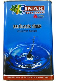 Resim Çınar Selülozik Tiner 2,5 Litre 