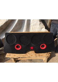 Resim Elyaflı Pandizot Hoparlör Yuvalı Kabartmalı 4x20 2x10 