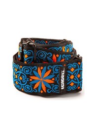 Resim Jim Dunlop Jh25 Jimi Hendrix Blacklight Fillmore Blue Gitar Askısı 