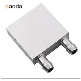 Resim Alüminyum Sıvı Su Cpu Isıtma Soğutma Bloğu 40X40Mm 