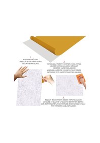 Resim Tink Kendinden Yapışkanlı Antrasit Mermer Desenli Pvc Panel 41x62 Cm 