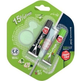 Resim Zipper Glue C2 Şeffaf Yapıştırıcı 16 Gr Hızlı Yapıştırıcı 