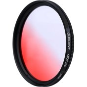 Resim Dhd Nikon 18-140mm Lens için 67mm Kademeli Degrade Red Kırmızı Efekt Filtre 