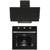 Resim Alveus Mimoza MFA 614 - MOD F17 Siyah Ankastre Set 