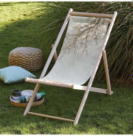 Resim Bluehomeconcept Adawall Gold Mini Flowers Şezlong 