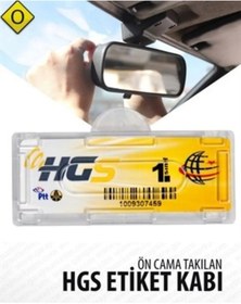 Resim Le Moins Cher Ferrari 458 Uyumlu Araç İçi Yeni Nesil HGS Etiket Koruma Kabı 